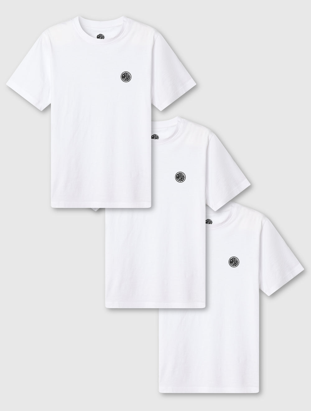 White Lounge 3 Pack T-Shirts