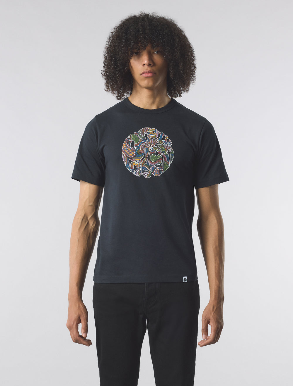 Black House Paisley Logo T-shirt