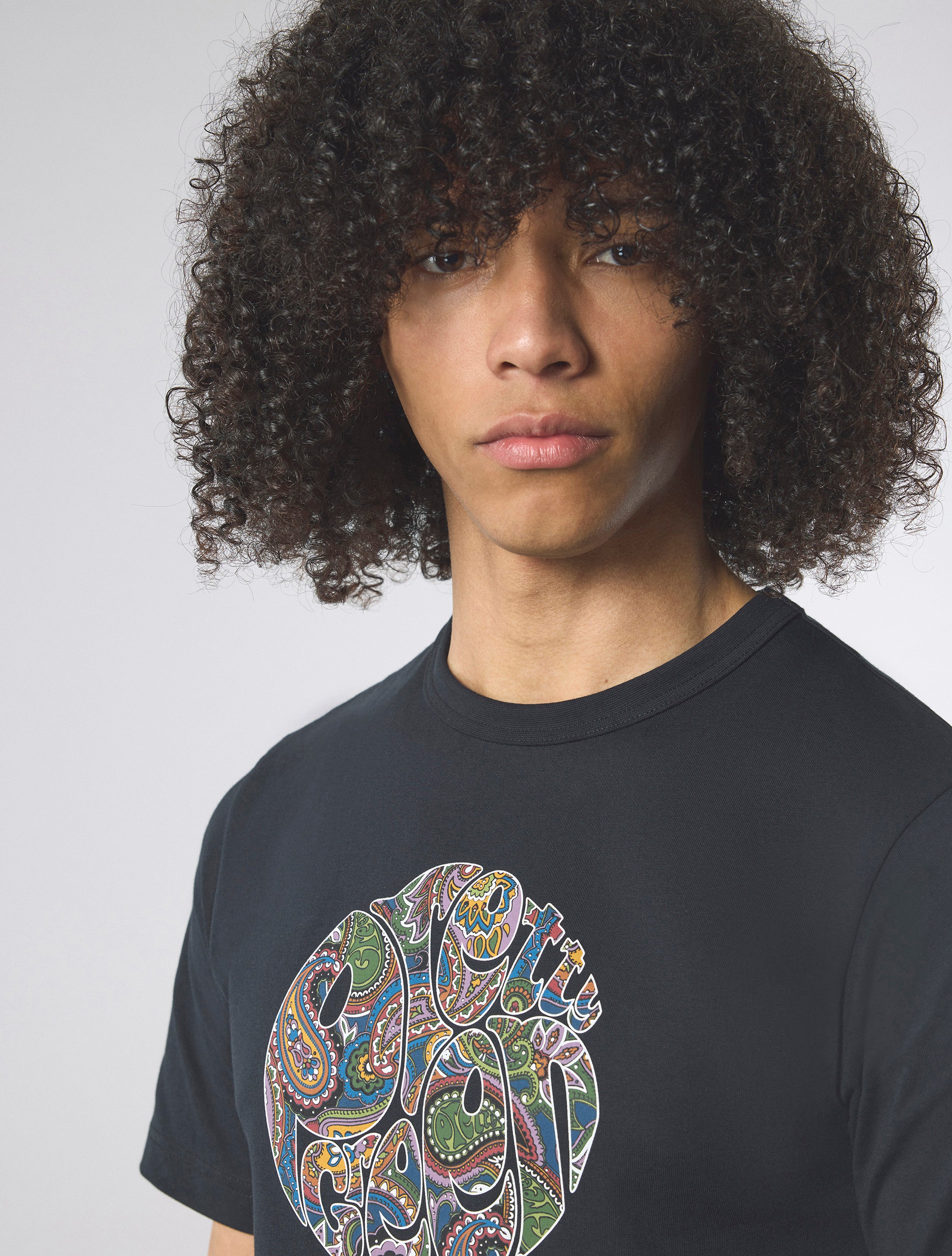 Black House Paisley Logo T-shirt – Pretty Green Store