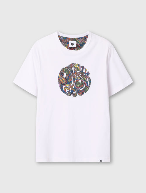 White House Paisley Logo T-shirt