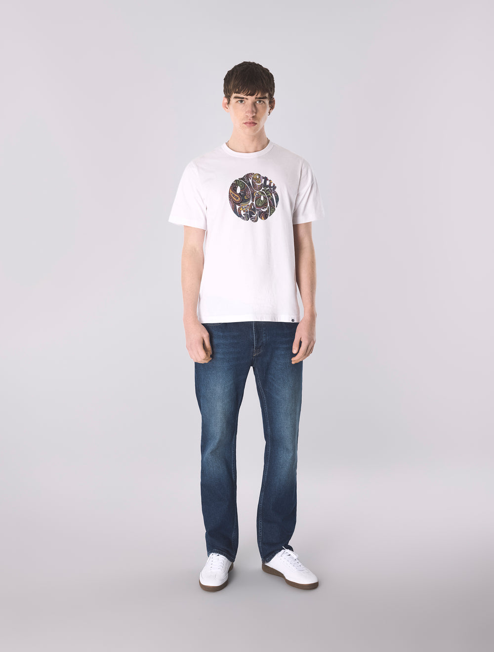 White House Paisley Logo T-shirt