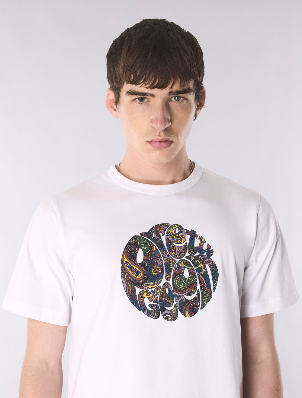 White House Paisley Logo T-shirt