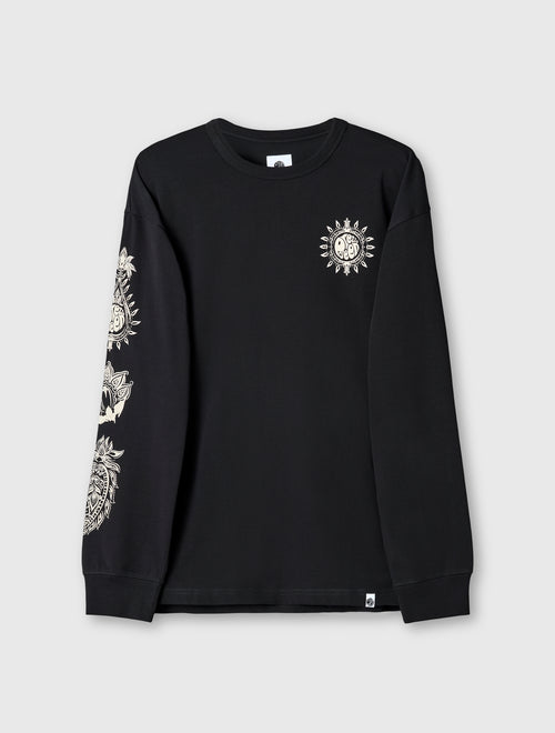 Black Parthian Long Sleeve T-shirt
