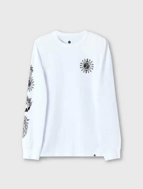 White Parthian Long Sleeve T-shirt