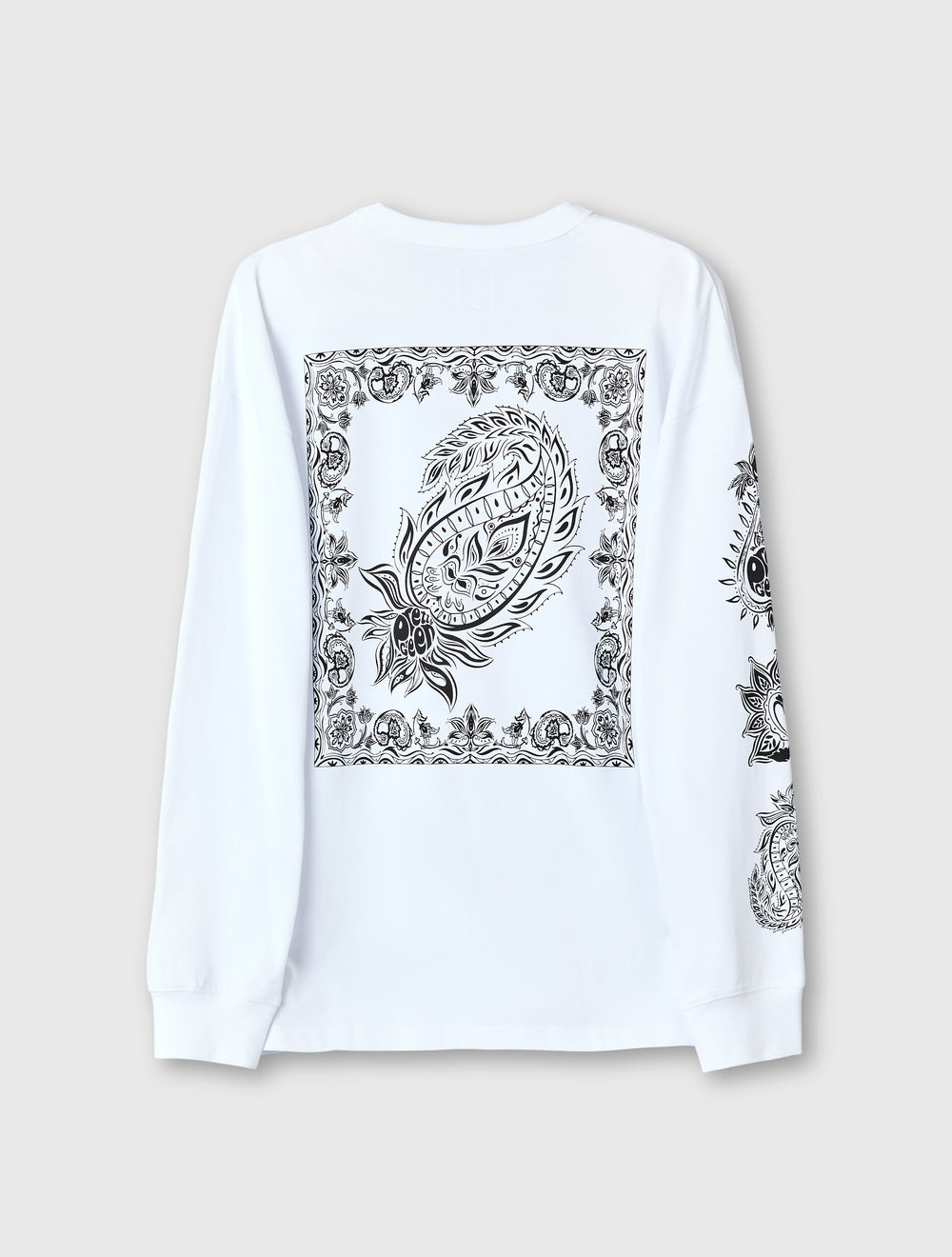 White Parthian Long Sleeve T-shirt