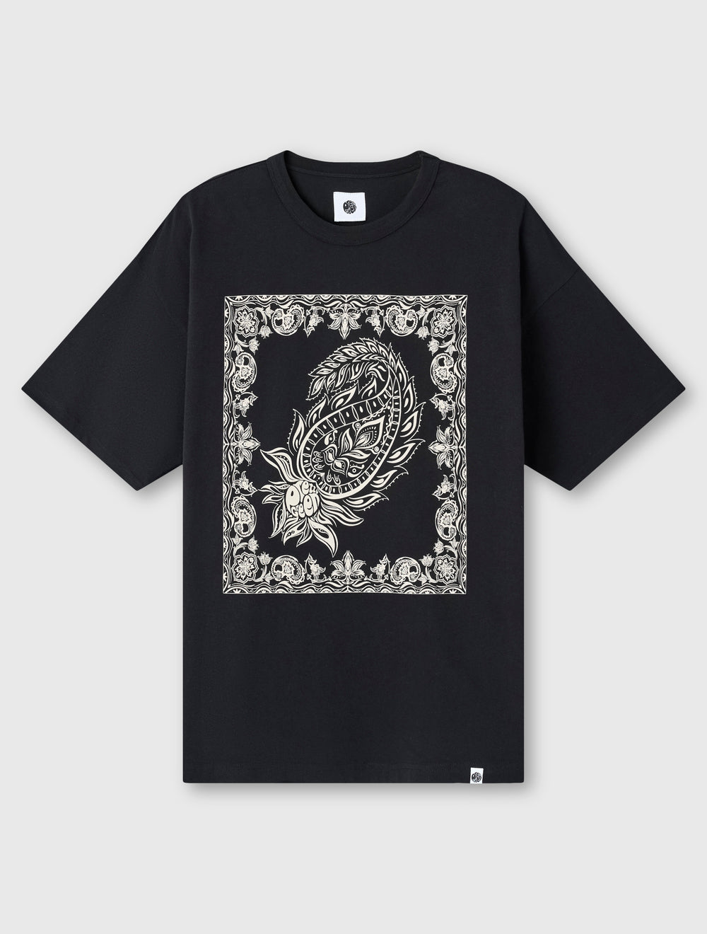 Black Parthian Print T-shirt