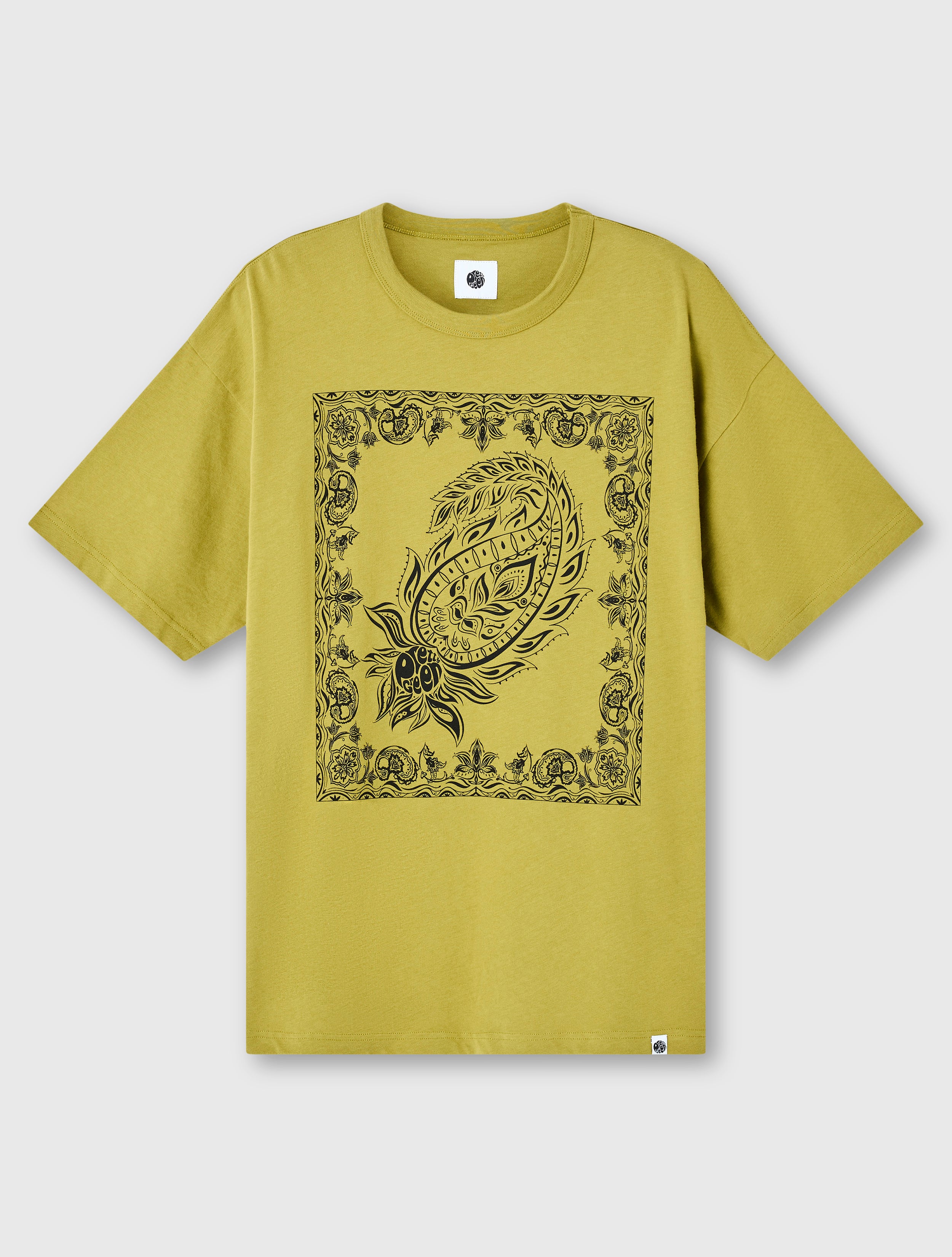 Khaki Parthian Print Tshirt Pretty Green Store — free download