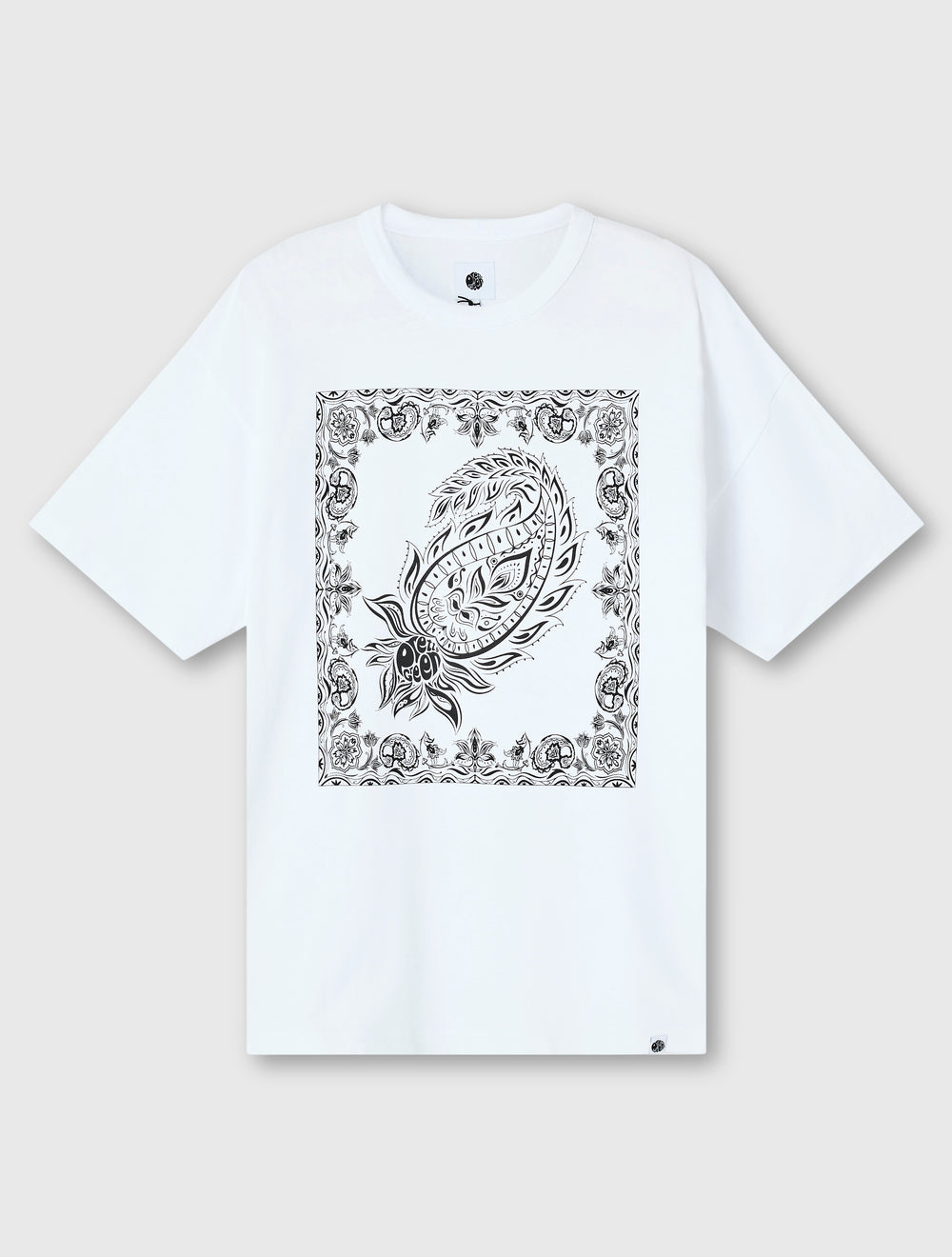 White Parthian Print T-shirt