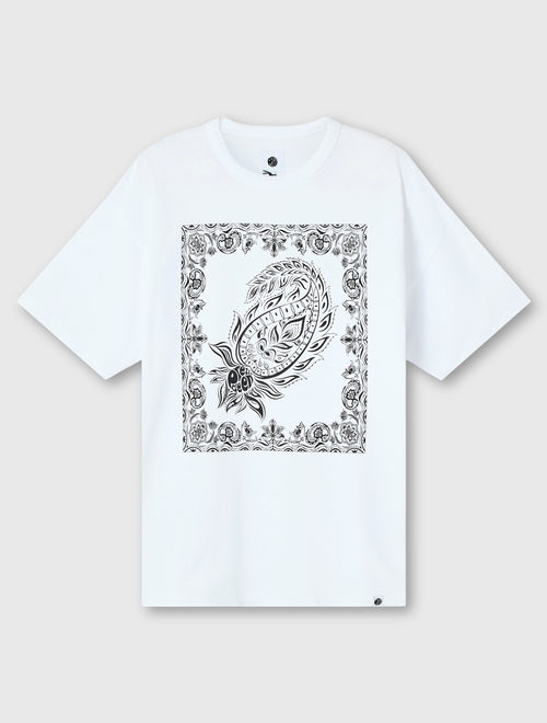 White Parthian Print T-shirt