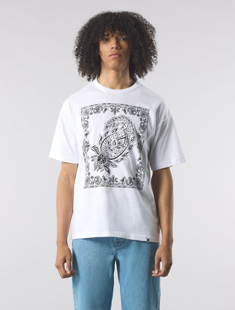 White Parthian Print T-shirt
