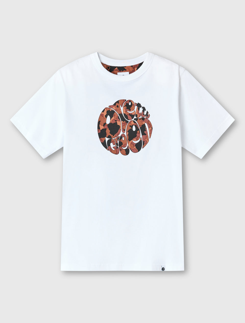 White Brindle Logo T-shirt