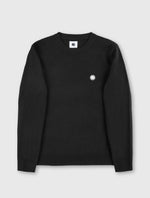 Black Merino Blend Crew