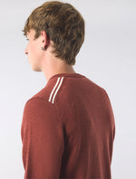 Red Merino Blend Crew