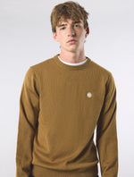Tan Merino Blend Crew