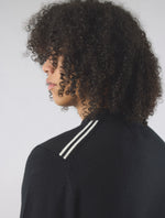 Black Merino Blend Polo