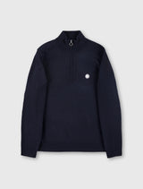 Navy Merino Blend 1/4 Zip