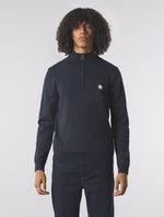 Navy Merino Blend 1/4 Zip
