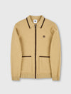 Taupe Evelyn Knit Shirt