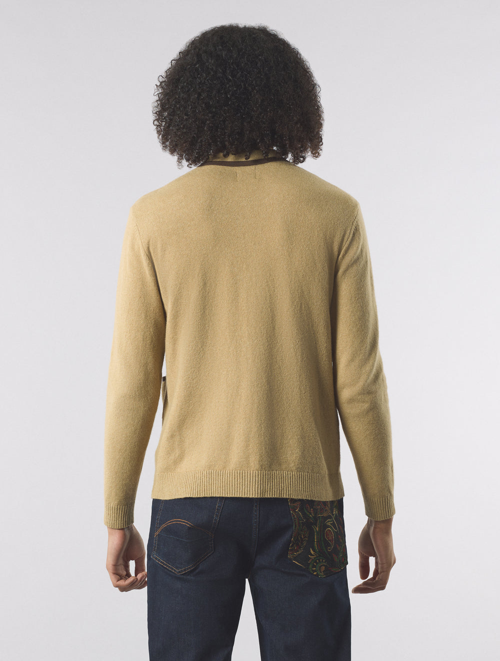 Taupe Evelyn Knit Shirt