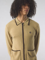 Taupe Evelyn Knit Shirt