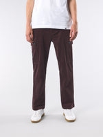 Burgundy Dalmorton Cord Cargo Pants
