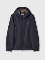 Black Feltham Hooded Jacket