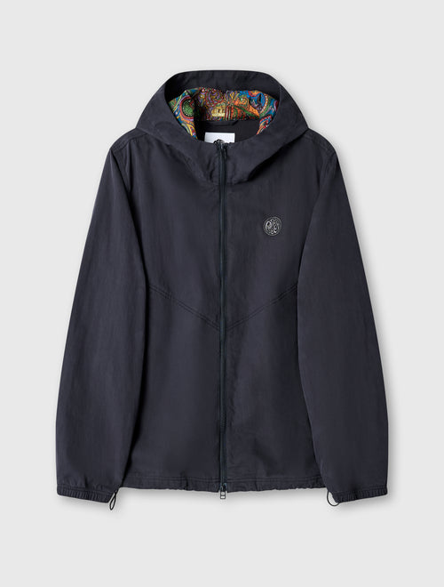 Black Feltham Hooded Jacket