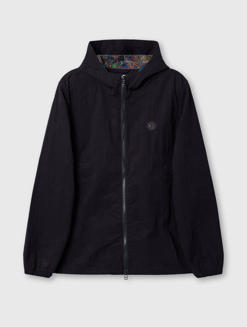 Black Feltham Hooded Jacket