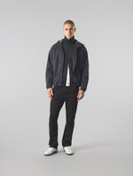 Black Feltham Hooded Jacket