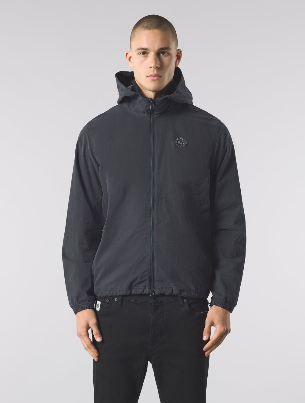 Black Feltham Hooded Jacket