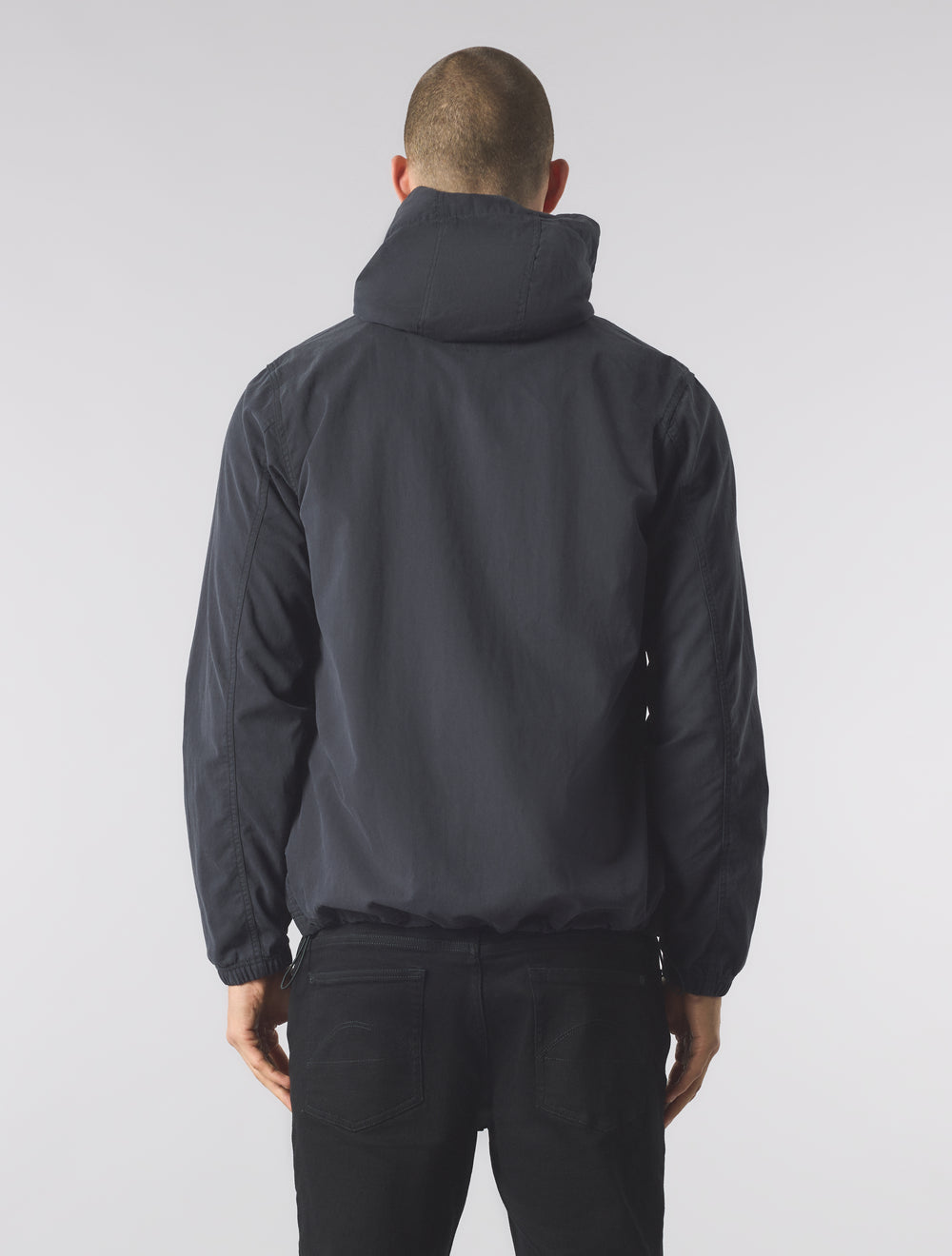 Black Feltham Hooded Jacket