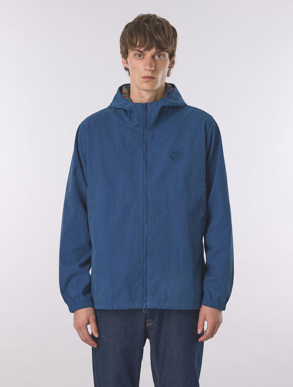Blue Feltham Hooded Jacket
