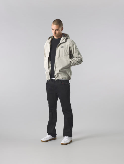 Grey Feltham Hooded Jacket