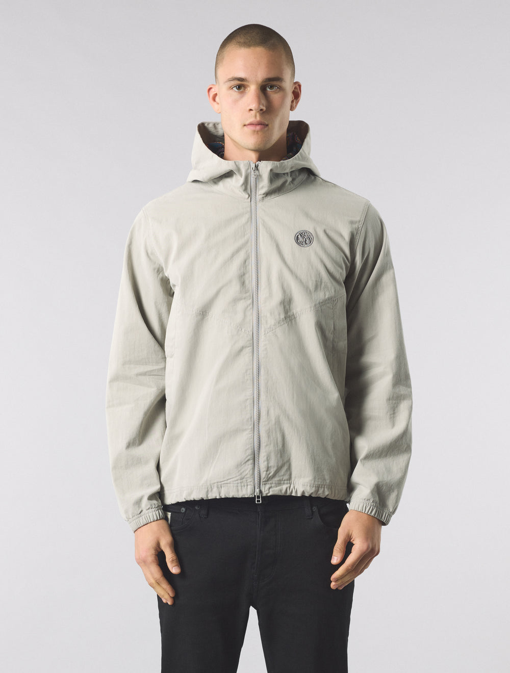 Grey Feltham Hooded Jacket