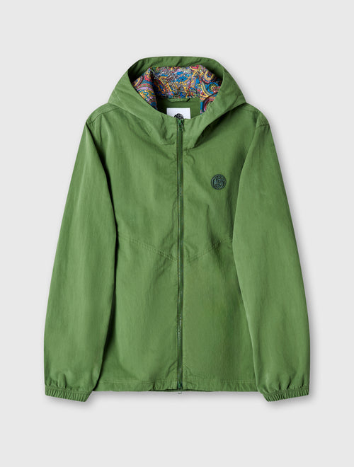Khaki Feltham Hooded Jacket