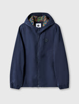 Navy Feltham Hooded Jacket