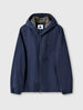 Navy Feltham Hooded Jacket