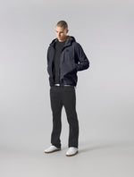 Navy Feltham Hooded Jacket