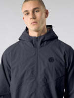 Navy Feltham Hooded Jacket