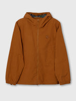 Orange Feltham Hooded Jacket