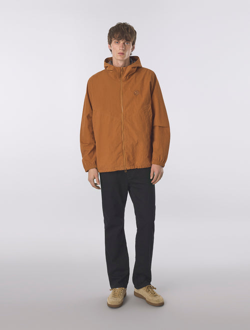 Orange Feltham Hooded Jacket
