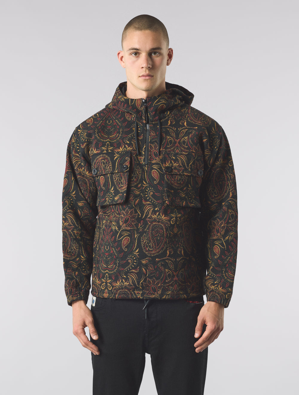 Multi Parthian Jacquard Smock