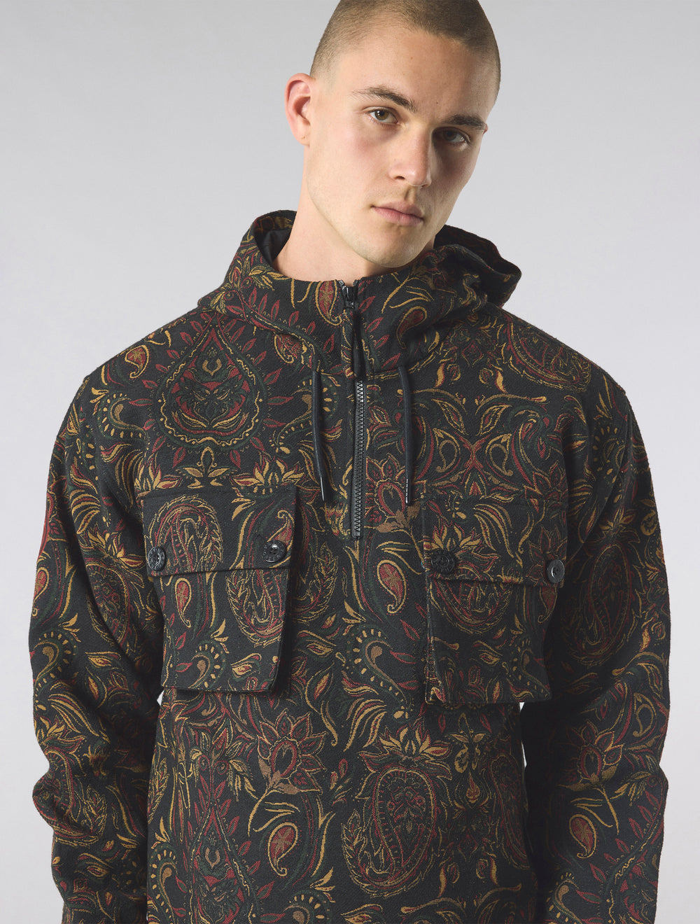 Multi Parthian Jacquard Smock
