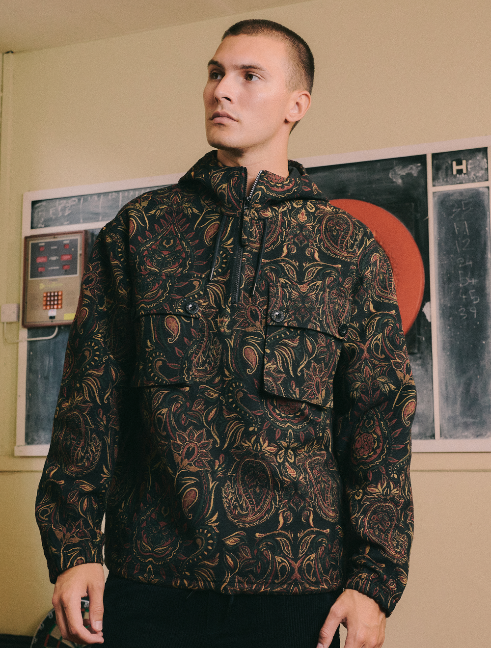 Multi Parthian Jacquard Smock