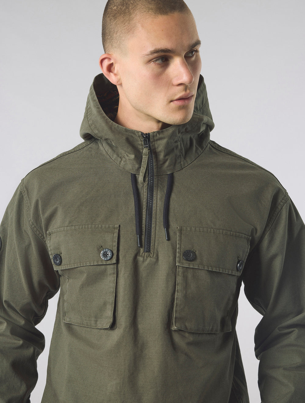 Khaki Hatton Smock