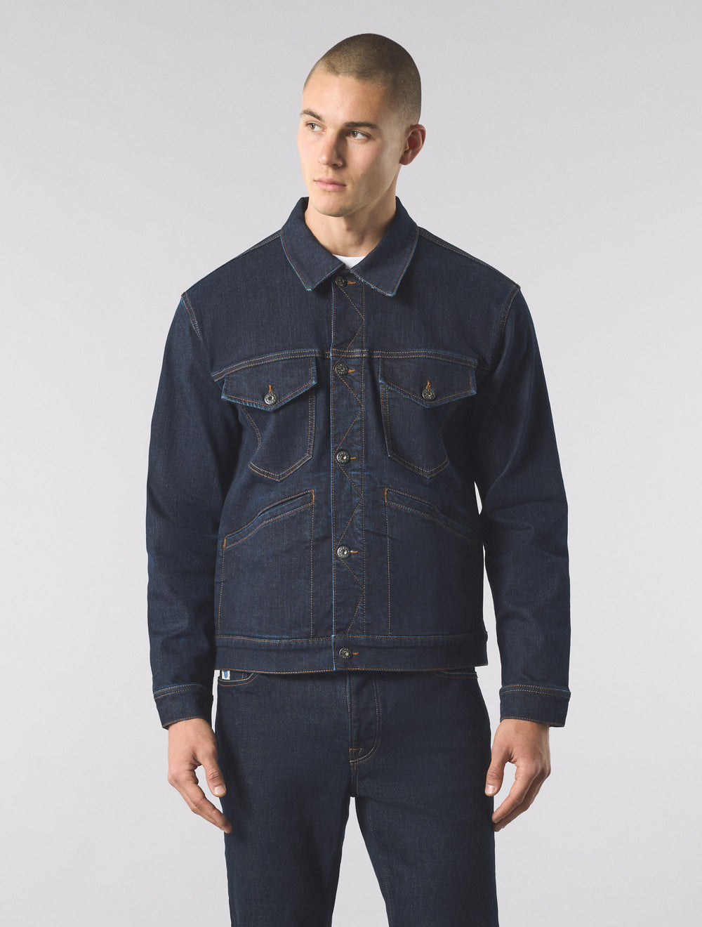 Blue Parthian Denim Jacket
