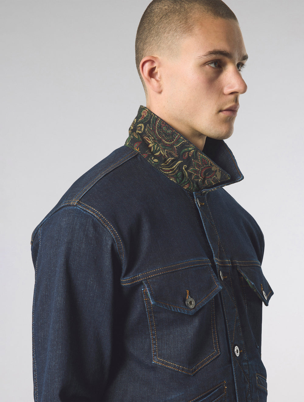Blue Parthian Denim Jacket