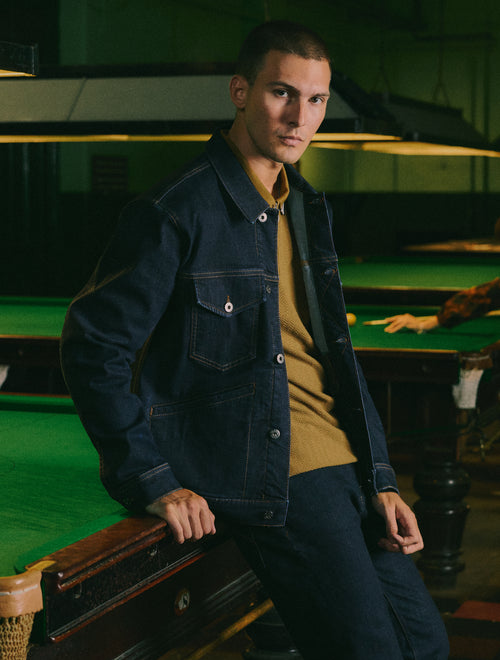 Blue Parthian Denim Jacket