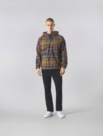 Multi Winston Check Smock Brown