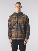 Multi Winston Check Smock Brown